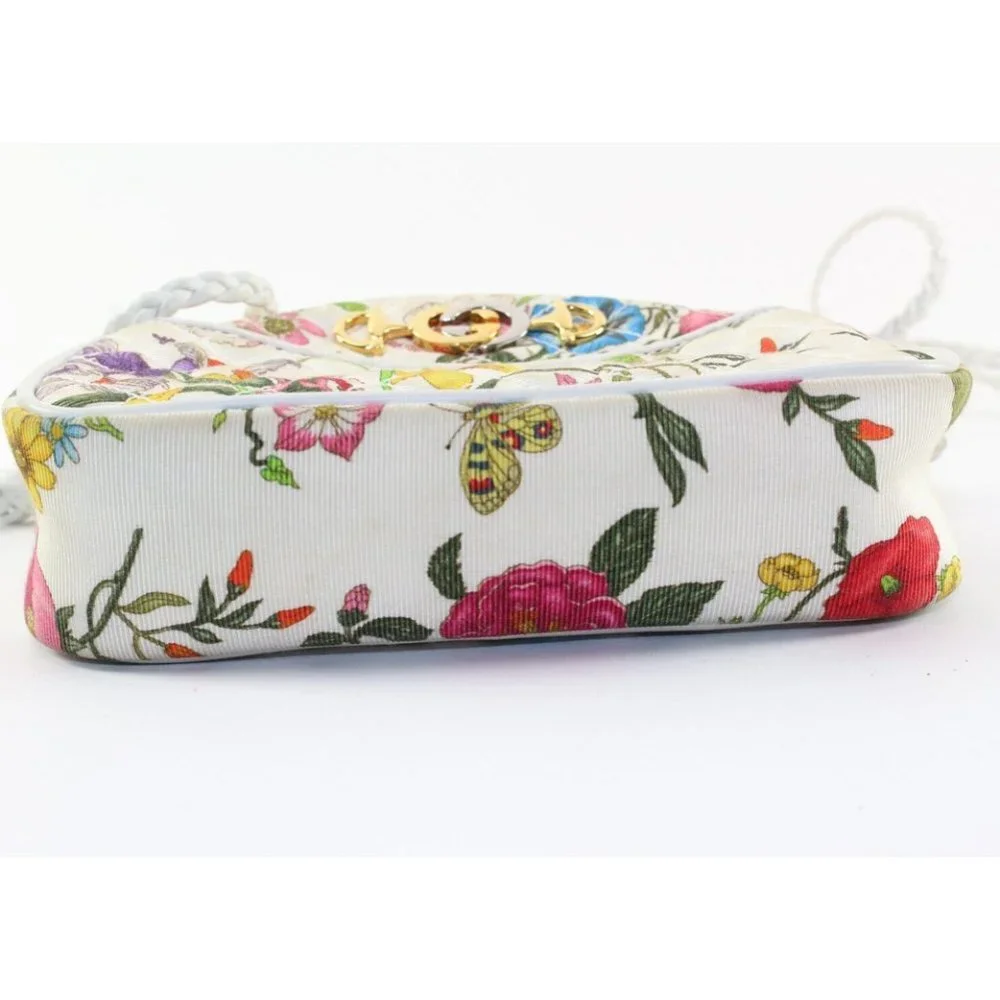 GUCCI Quilted Floral Trapuntata Crossbody 4GK0104K